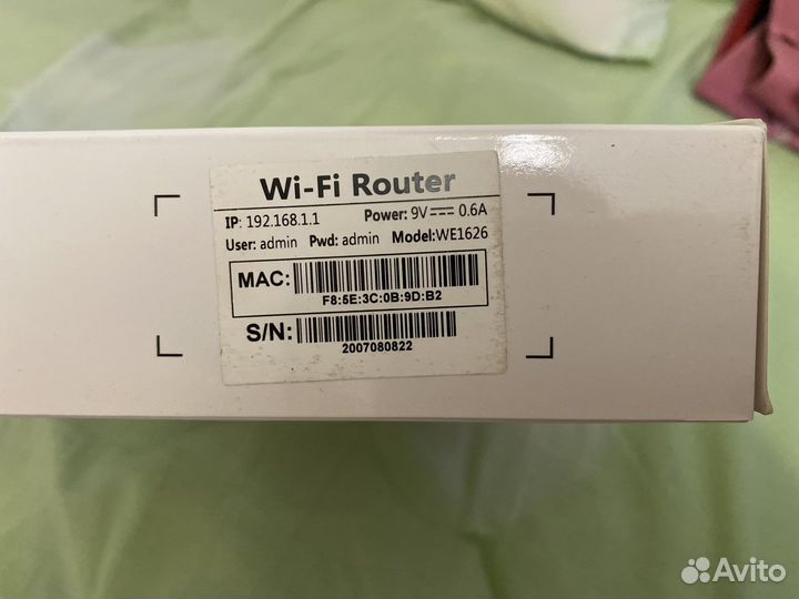 Роутер ZTE we1626 с usb для 4g модема