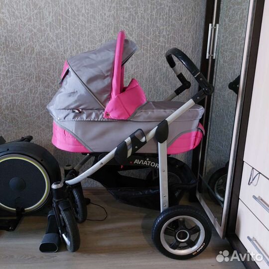 Коляска 2 в 1 Happych Aviator