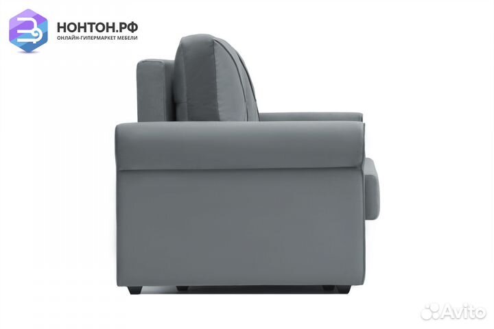 Диван еврокнижка Лира темно-серый