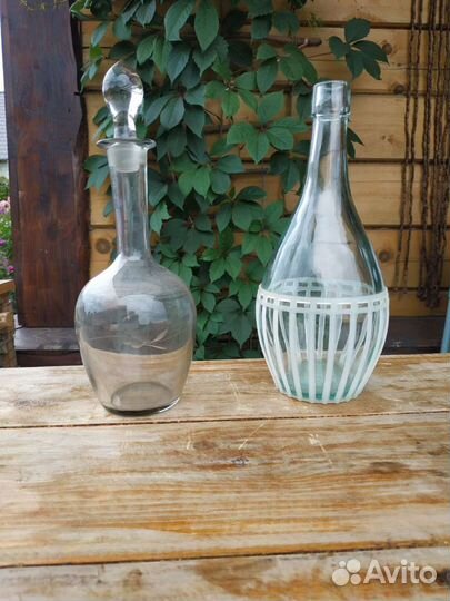 Стопки+Графин стекло СССР