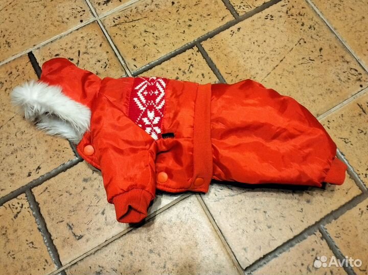 Комбинезон зимний S для кобелька