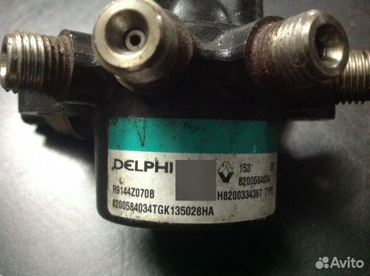 Топливная рейка Рено сценик 1.5 дизель 2007г