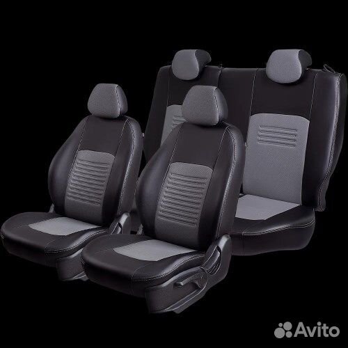 Чехлы на сиденье киа Soul-2 (PS) 04.2014-11.2019г