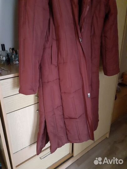 Пальто женское зимнее 50 р.длинное