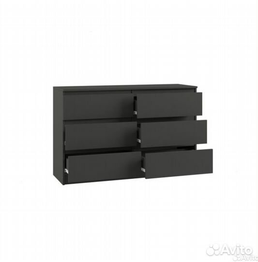Комод графит лдсп