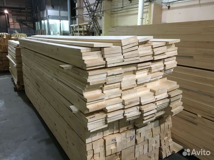 Доска сухая строганная