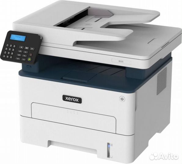 Мфу Xerox WorkCentre B225DNI, лазерный, белый