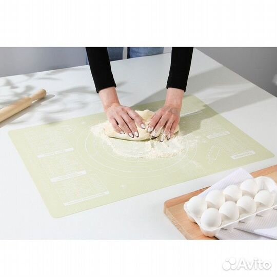 Силиконовый коврик для выпечки «В гостях у бабушки