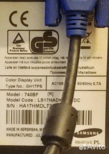 Монитор Samsung