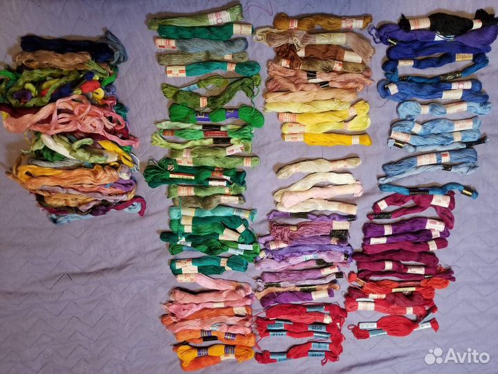 Нитки мулине СССР