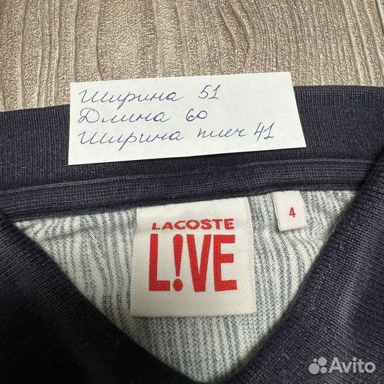 Поло Футболка Lacoste Live