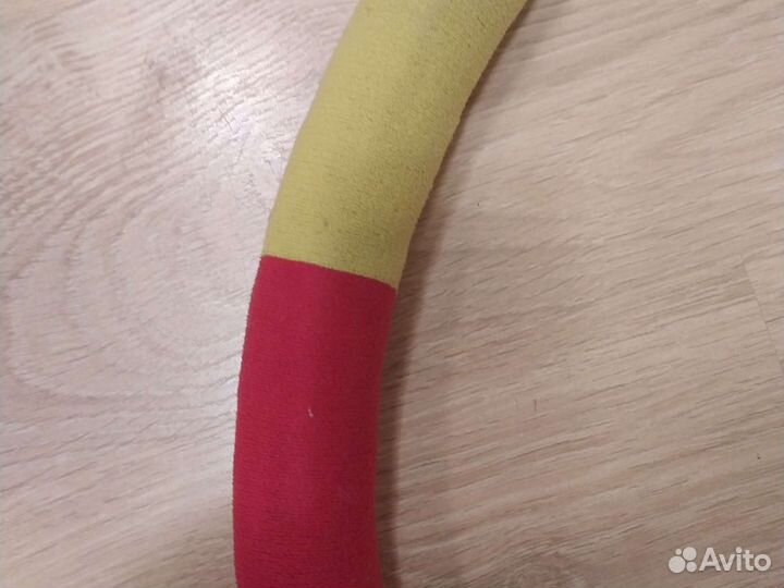 Обруч накаченный утяжеленный