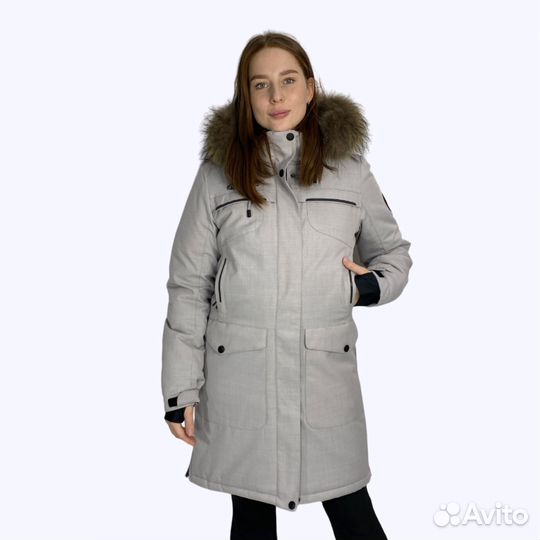 Повседневная зимняя женская парка Azimuth