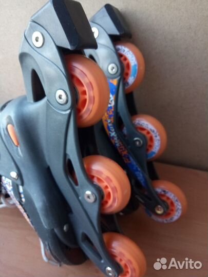 Раздвижные роликовые коньки leon maxcity, 26-29