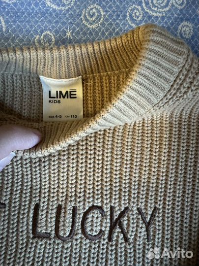 Свитер детский Lime