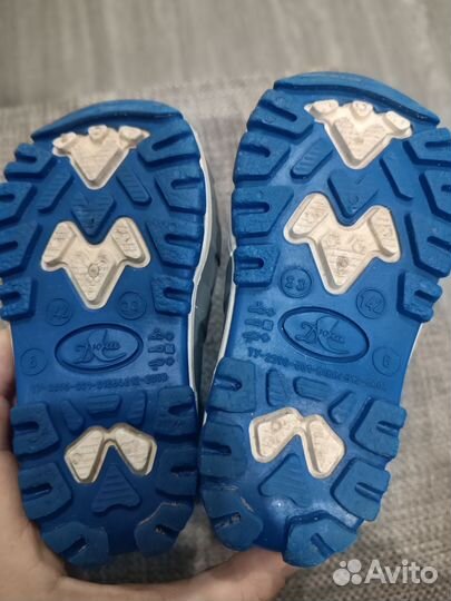 Детские резиновые сапоги