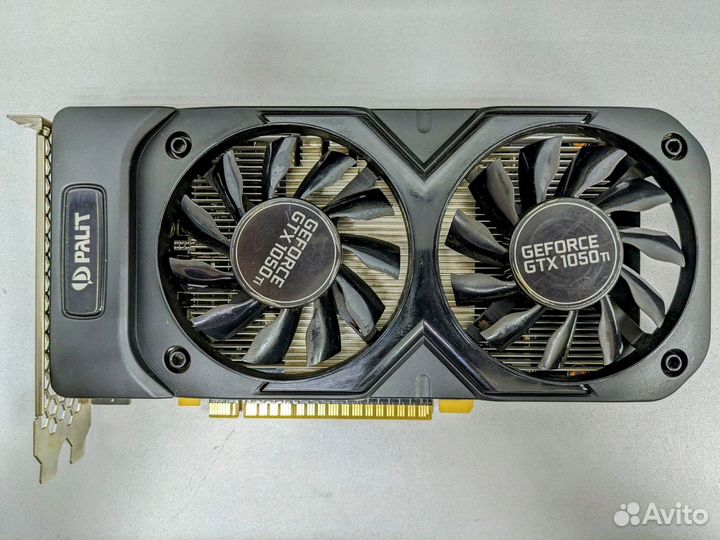 Видеокарта nvidia GeForce GTX 1050 Ti 4GB Palit Du