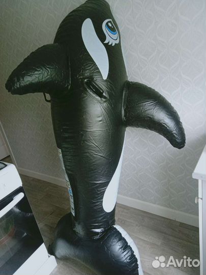 Надувная касатка для купания