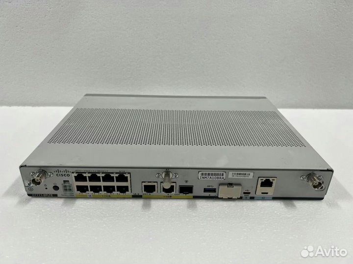 Cisco C1111-8plte 1100 Series Integrated Services Router with power adpater