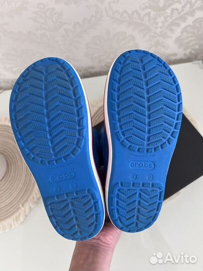 Резиновые сапоги crocs детские J2