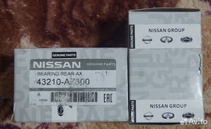 Подшипник ступицы Nissan Group 43210-AZ300