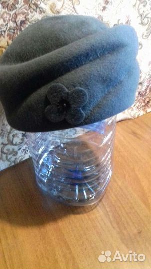 Демисезонная шапка фетровая
