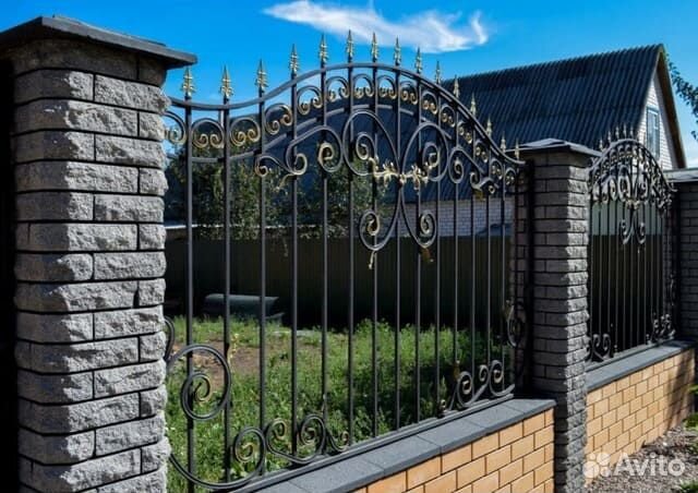 Кованные заборы