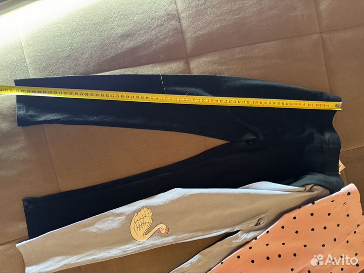 Лосины новые детские sin 3 пары леггинсы