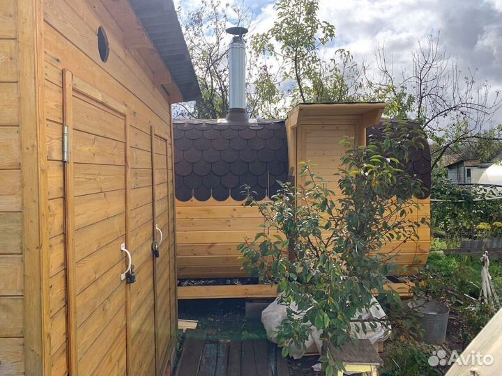 Баня-бочка от производителя