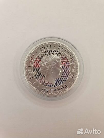 Серебряная монета Токелау 