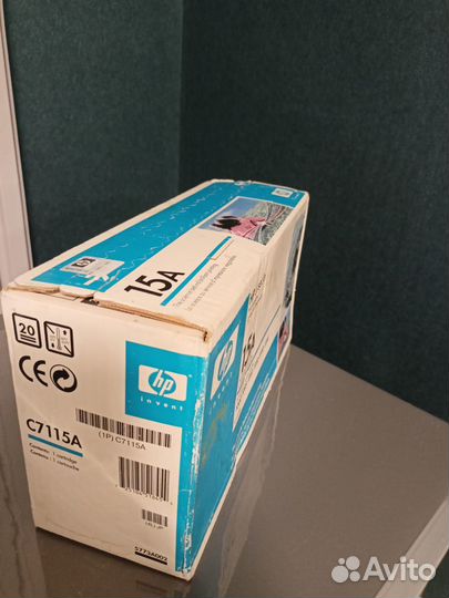 Картридж C7115A новый, в упаковке