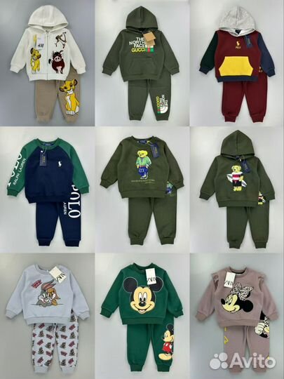 Костюм детский zara H&M