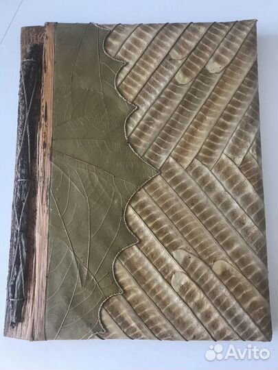 Фотоальбом из натуральных материалов