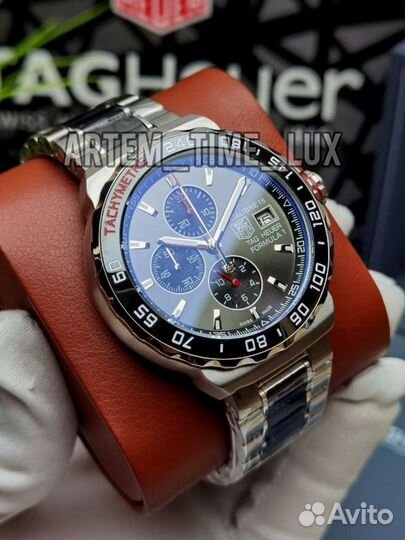 Тяжелые мужские часы Carrera Tag Heuer formula 1