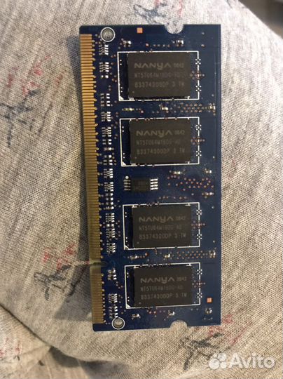 Оперативная память ddr2 для ноутбука 1gb