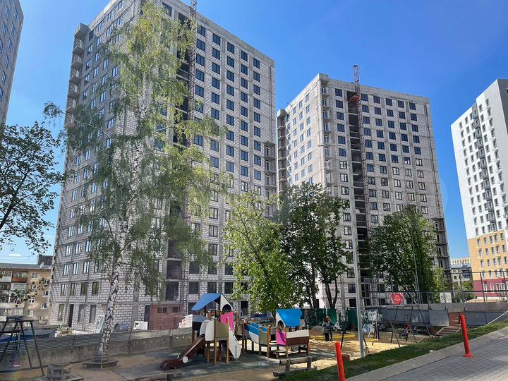 2-к. квартира, 46,9 м², 4/17 эт.