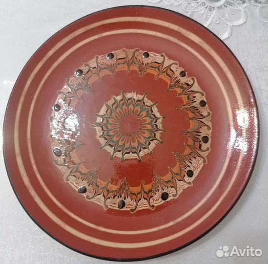 Блюдо керамика СССР
