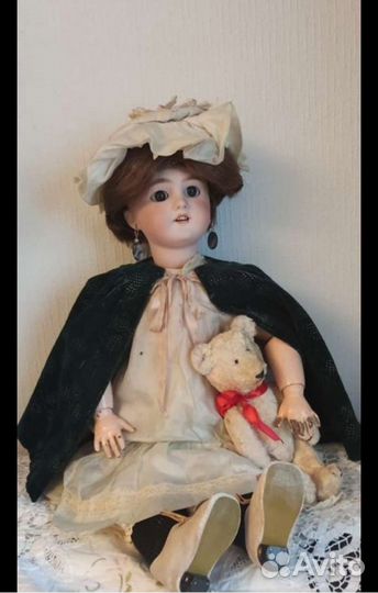 Антикварная кукла Jumeau Dep. Люкс