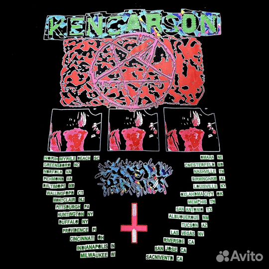 Зип Худи Ken Carson Tour Zip Hoodie