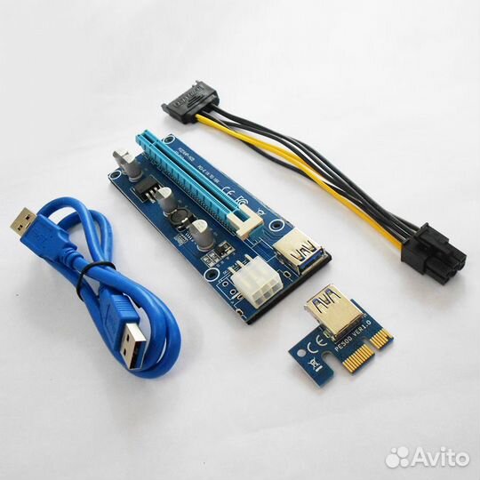 Переходник PCI-express (райзер)