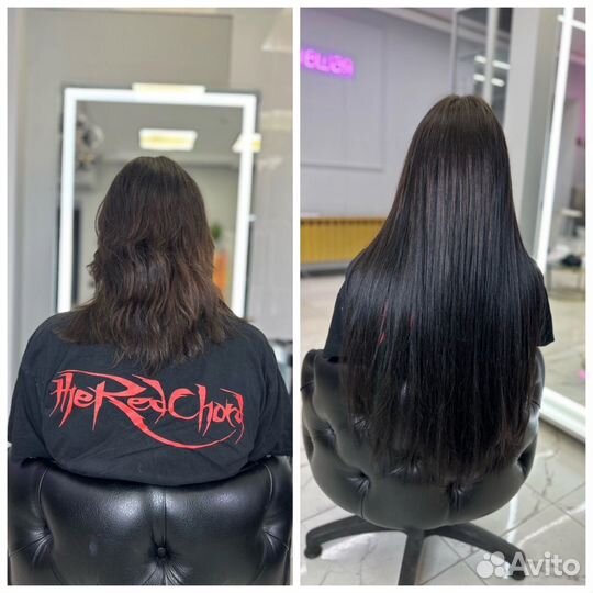 Капсульное наращивание волос