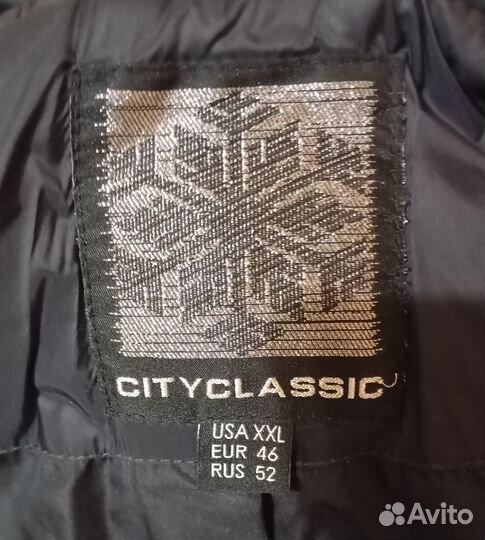 Пуховик зимний женский, размер 50