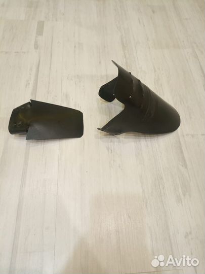 Короткие крылья для велосипеда