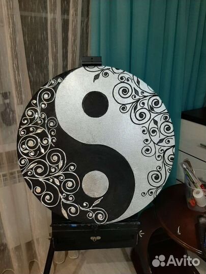 Картина интерьерная,Инь-ян