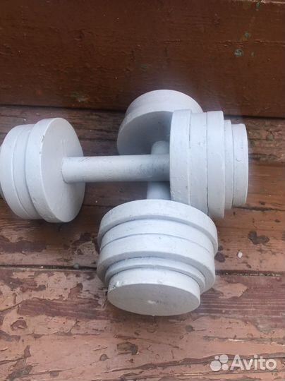 Гантели от 1.5 до 12 кг,разборные