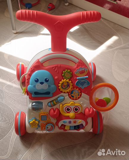 Каталка-ходунки Baby Go 2в1