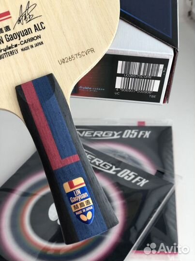 Ракетка Butterfly Lin Gaoyuan ALC+tenergy