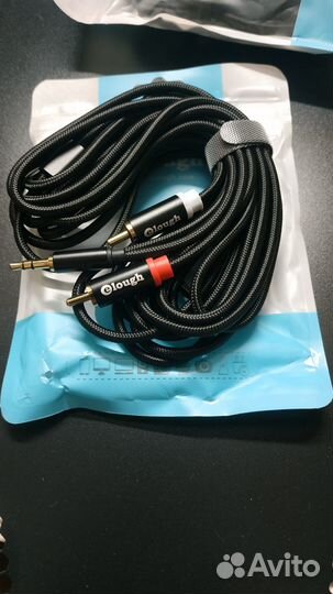 Аудио кабель jack 3.5 2 rca, AUX