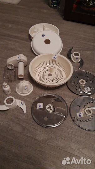 Кухонный комбайн odacio3 duo press на запчасти