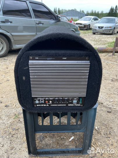 Активный сабвуфер supra